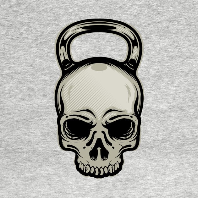 Skull dumbell by Gientescape